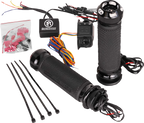 PERFORMANCE MACHINE (PM) Apex Heated Grips - FLTRX - Chrome 0063-2095-CH — image 2