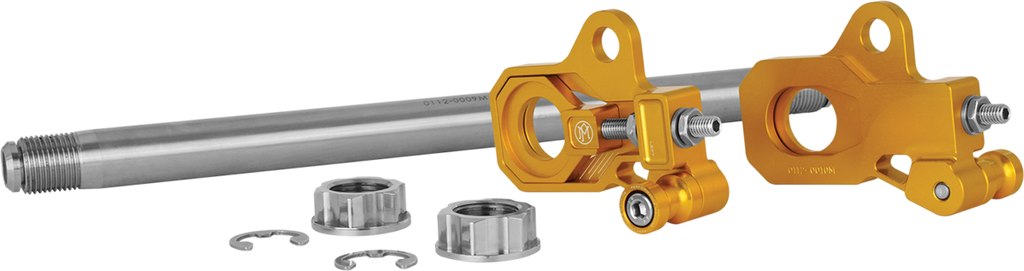 PERFORMANCE MACHINE (PM) Axle Adjuster Kit - Rear - Gold 0117-0028M-G — image 4
