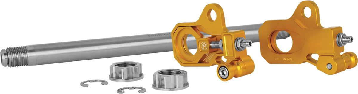 PERFORMANCE MACHINE (PM) Axle Adjuster Kit - Rear - Gold 0117-0028M-G — image 4