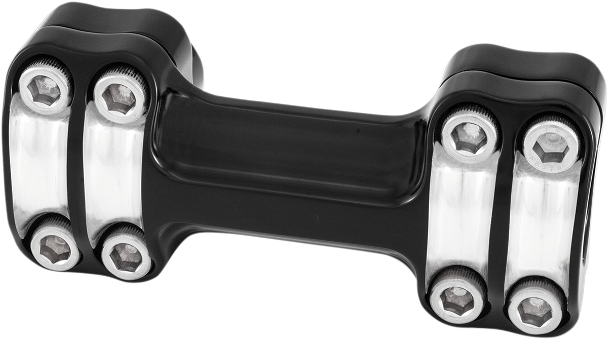 RSD Nostalgia One-Piece Handlebar Risers - Four Bolt - 1" - Contrast Cut 0208-2103-BM — image 1