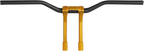 PERFORMANCE MACHINE (PM) Phatbar & Riser Kit - External Wiring - 9" - Gold Ops 0208-2186M-SMG — image 1
