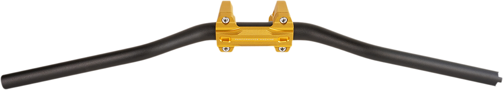 PERFORMANCE MACHINE (PM) Phatbar & Riser Kit - External Wiring - 9" - Gold Ops 0208-2186M-SMG — image 2