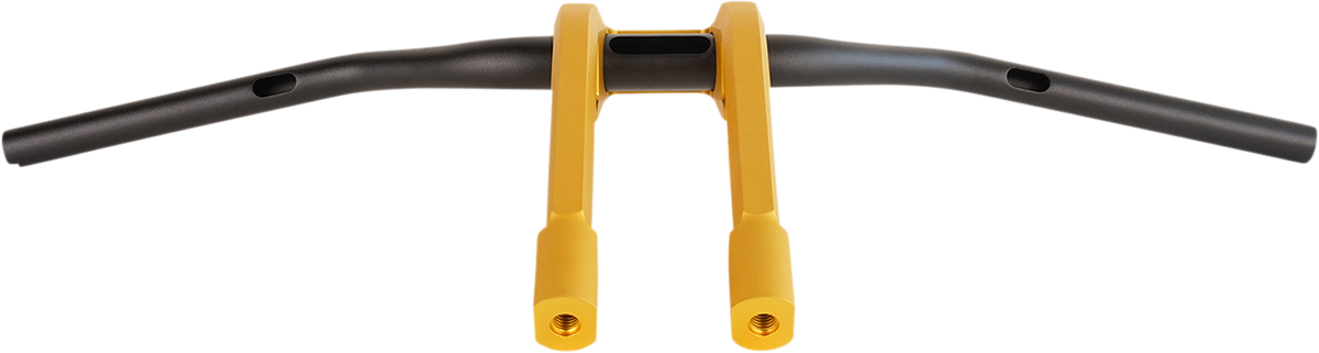 PERFORMANCE MACHINE (PM) Phatbar & Riser Kit - External Wiring - 9" - Gold Ops 0208-2186M-SMG — image 3