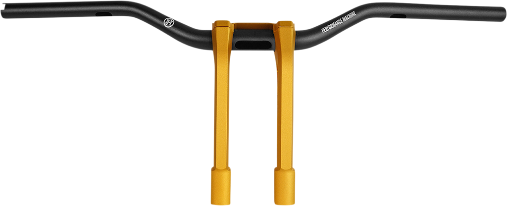 PERFORMANCE MACHINE (PM) Phatbar & Riser Kit - External Wiring - 9" - Gold Ops 0208-2186M-SMG — image 4