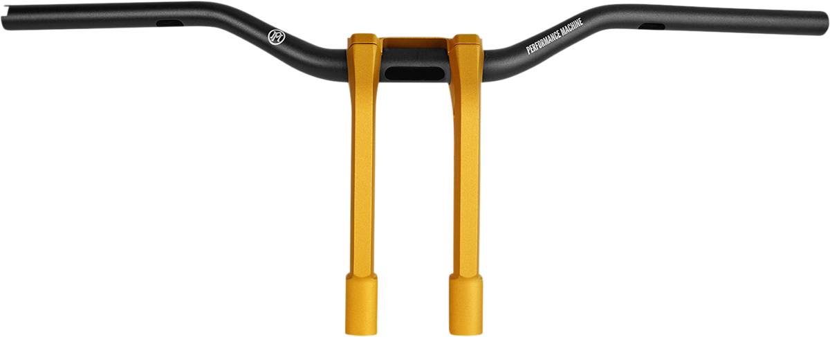 PERFORMANCE MACHINE (PM) Phatbar & Riser Kit - External Wiring - 9" - Gold Ops 0208-2186M-SMG — image 4