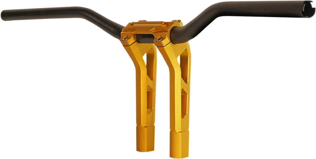 PERFORMANCE MACHINE (PM) Phatbar & Riser Kit - External Wiring - 9" - Gold Ops 0208-2186M-SMG — image 5