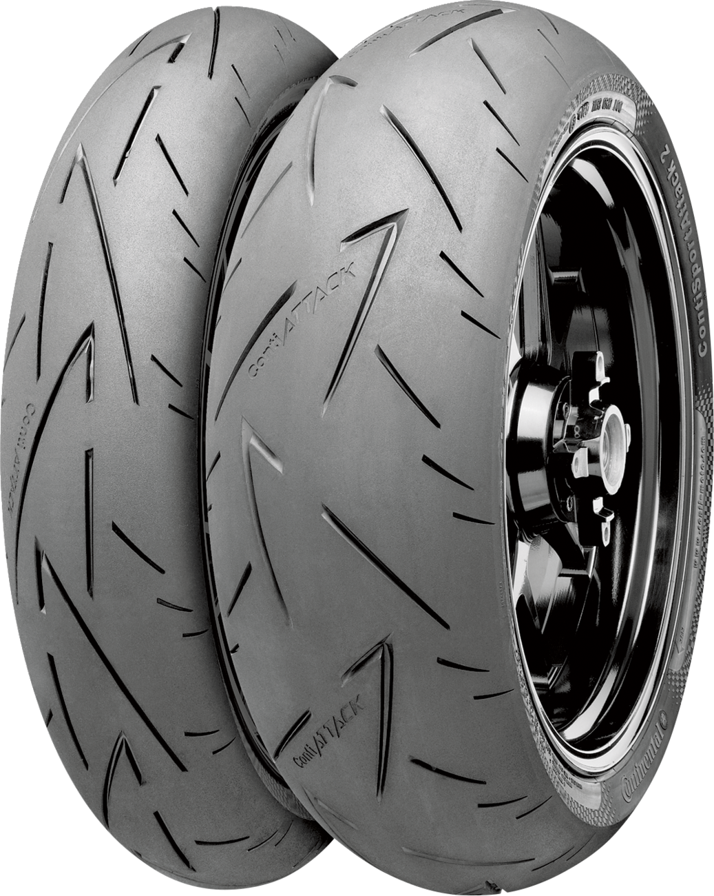 CONTINENTAL Tire - ContiSportAttack 2 - Rear - 190/55ZR17 - (75W) 02440140000 — image 1