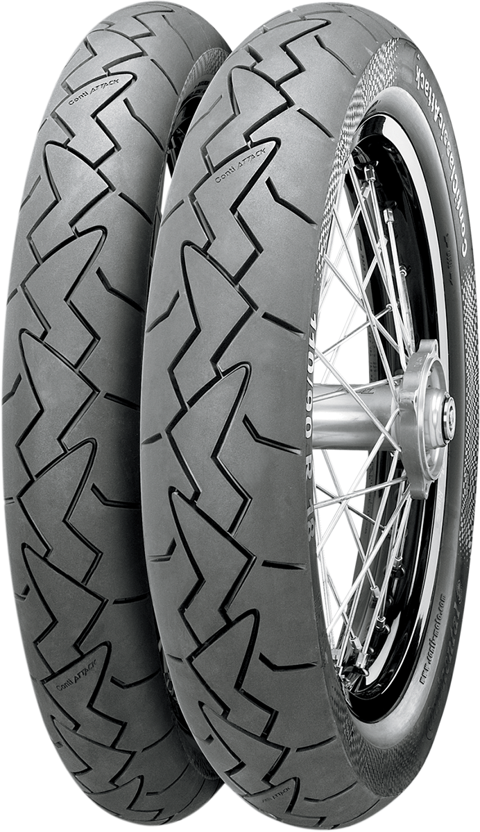 CONTINENTAL Tire - ClassicAttack - Front - 90/90R18 - 51V 02443340000 — image 1