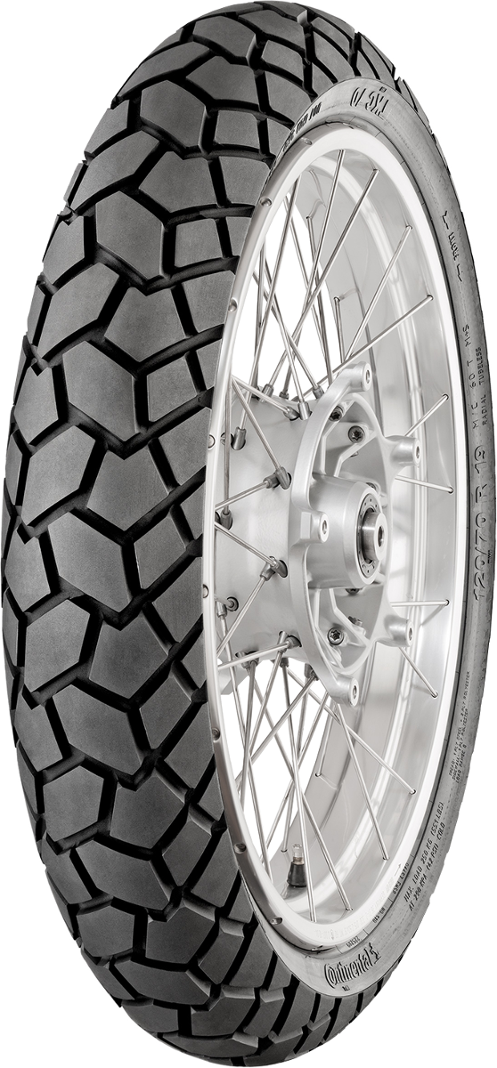CONTINENTAL Tire - TKC 70 - Front - 120/70ZR17 - (58W) 02444630000 — image 1