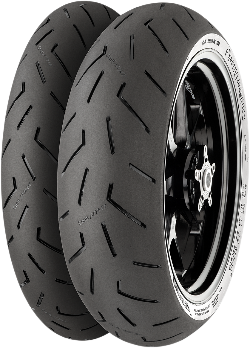 CONTINENTAL Tire - ContiSportAttack 4 - Front - 120/70ZR17 - (58W) 02445980000 — image 1