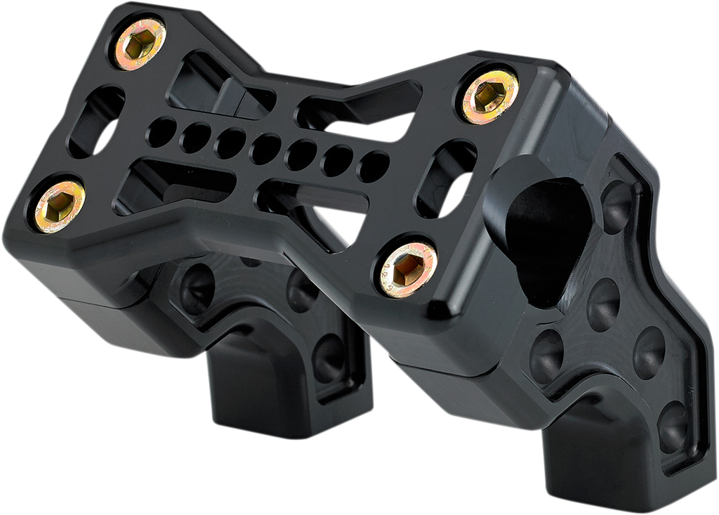 JOKER MACHINE Bridge Handlebar Riser Kit - Pullback - Black 03-866-1B — image 1