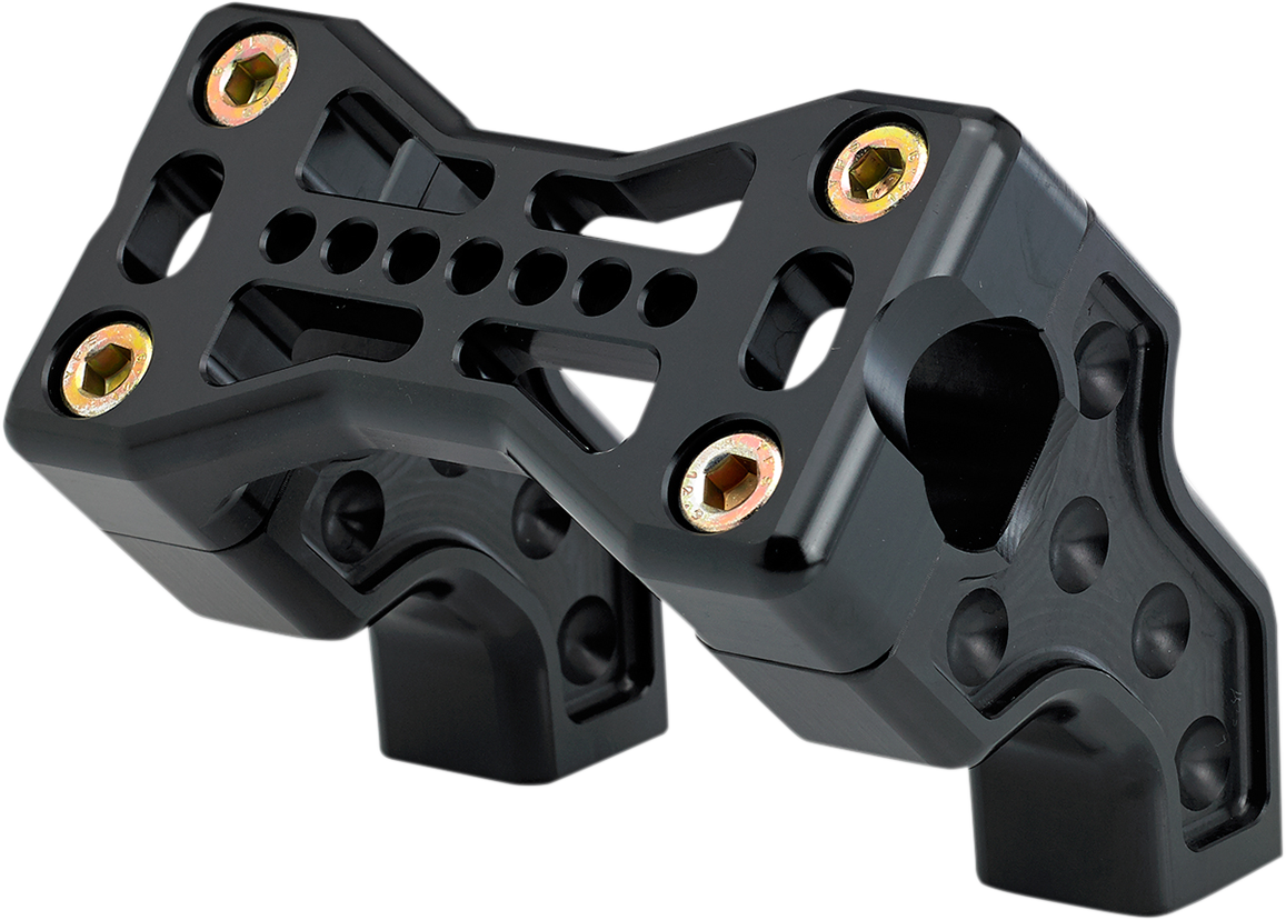 JOKER MACHINE Bridge Handlebar Riser Kit - Pullback - Black 03-866-1B — image 1