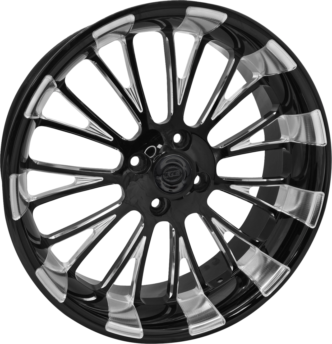 RC COMPONENTS Wheel - Dynasty - Rear - Black Eclipse - 18x7 - Trike — image 1