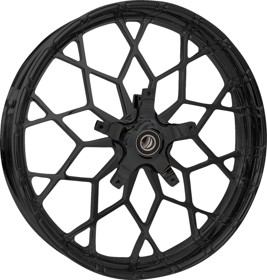 RC COMPONENTS Wheel for Stock Rotor - Phenom - Front - Black - 21x3.5 — image 1
