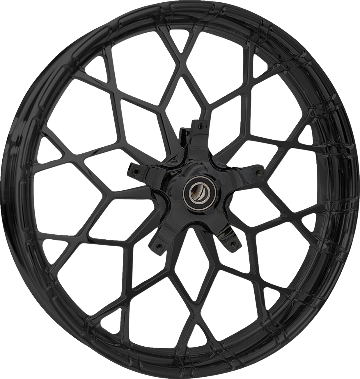 RC COMPONENTS Wheel for Stock Rotor - Phenom - Front - Black - 21x3.5 — image 1