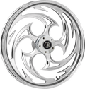 RC COMPONENTS Wheel for Hub Mounted Rotor - Savage - Front - Chrome - 21x3.5 — image 1