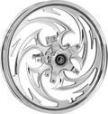 RC COMPONENTS Wheel for Stock Rotor - Savage - Front - Chrome - 21x3.5 — image 1