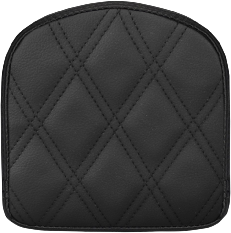 SADDLEMEN Sissy Bar Pad - Contoured - Black - FL/FX '97-'23 0407 — image 2