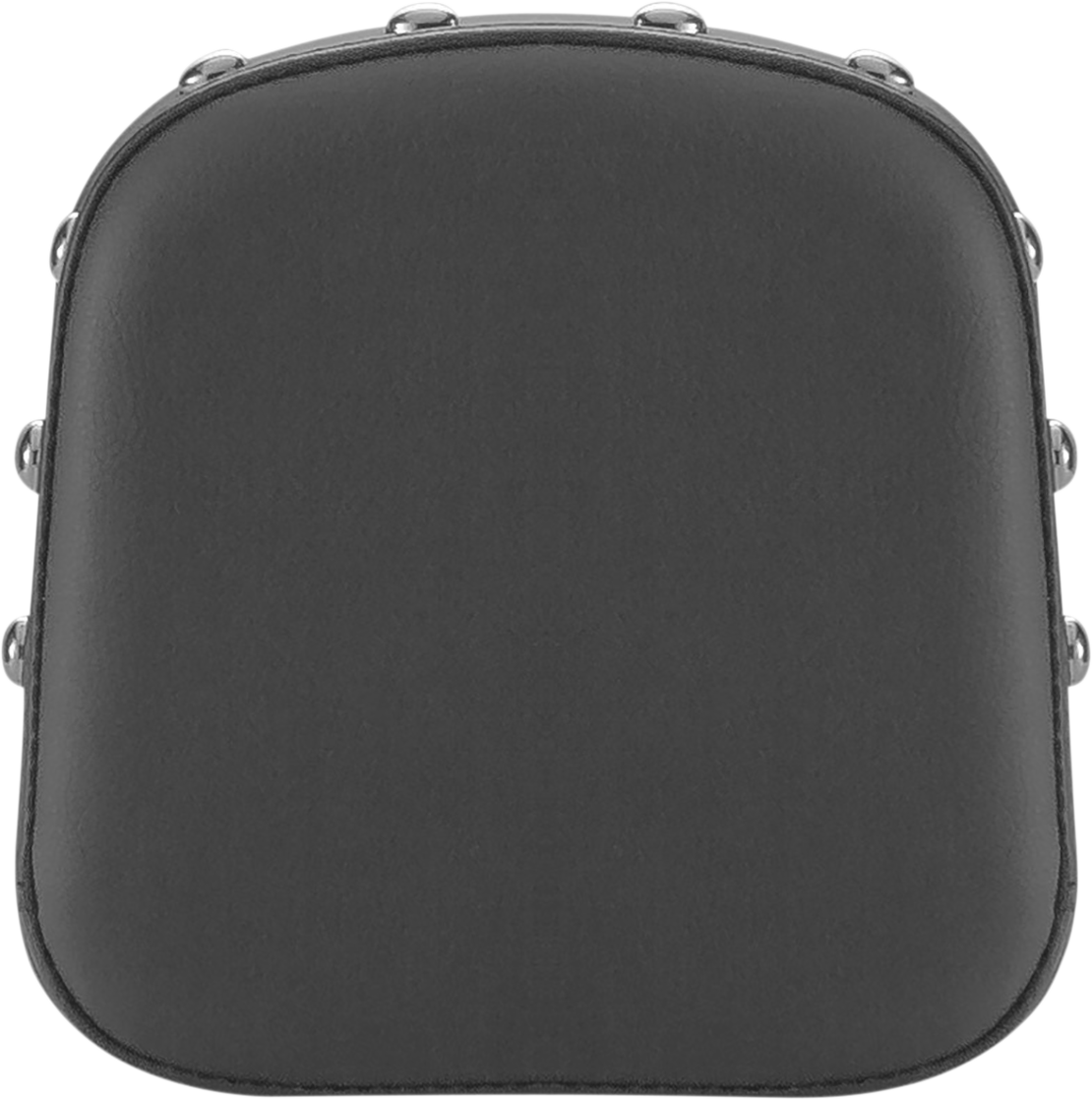 SADDLEMEN Sissy Bar Pad - Smooth - Black - Studded - FL/FX '97-'23 040701 — image 1