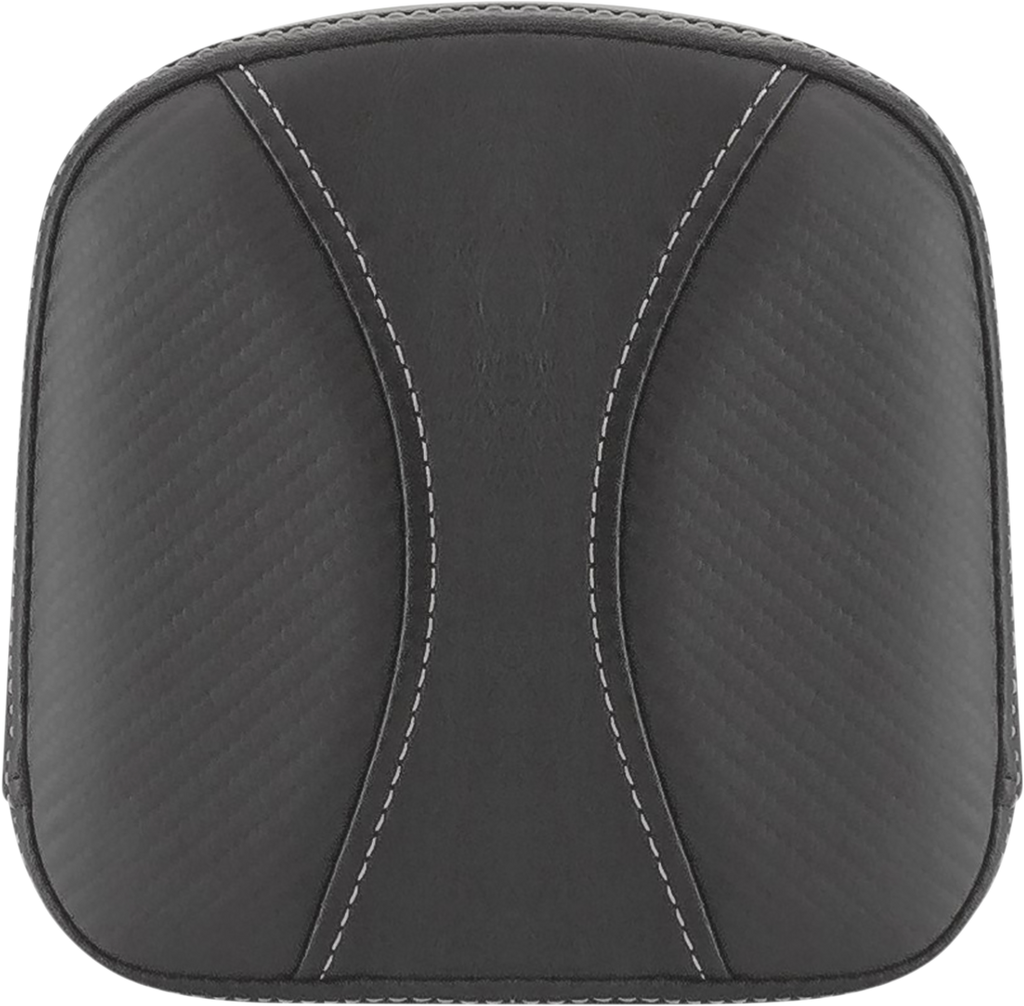 SADDLEMEN Sissy Bar Pad - Contoured - Black - FL/FX '97-'23 040742 — image 1