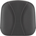 SADDLEMEN Sissy Bar Pad - Contoured - Black - FL/FX '97-'23 040742 — image 1