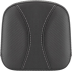 SADDLEMEN Sissy Bar Pad - Contoured - Black - FL/FX '97-'23 040742 — image 1