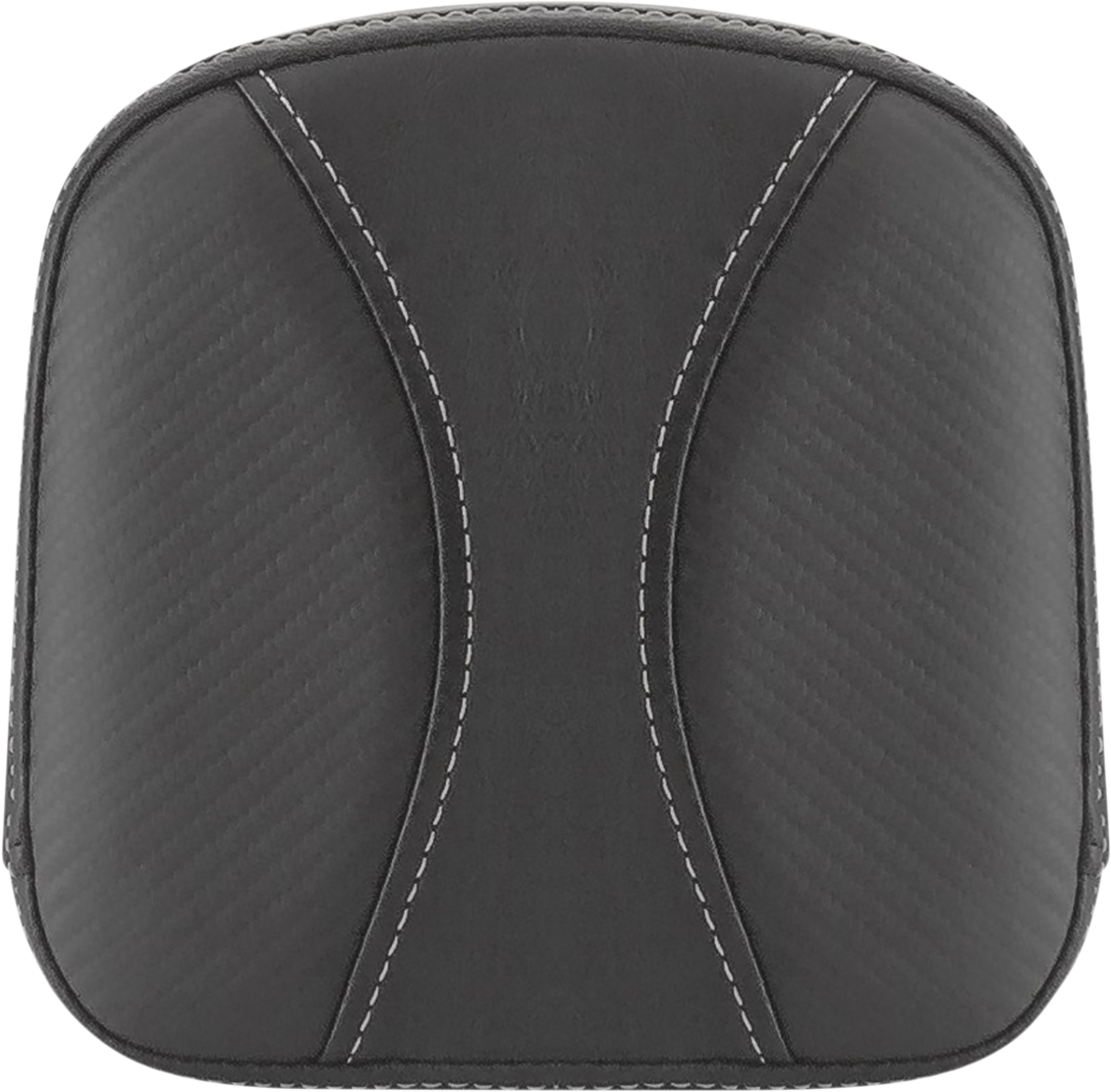 SADDLEMEN Sissy Bar Pad - Contoured - Black - FL/FX '97-'23 040742 — image 1