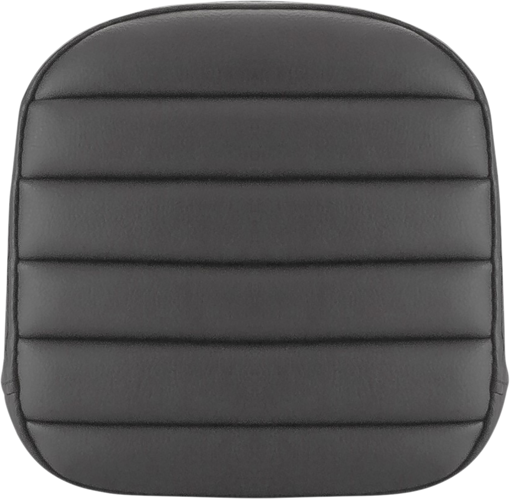 SADDLEMEN Sissy Bar Pad - Tuck-n-Roll - Black - FL/FX '97-'23 040746 — image 1