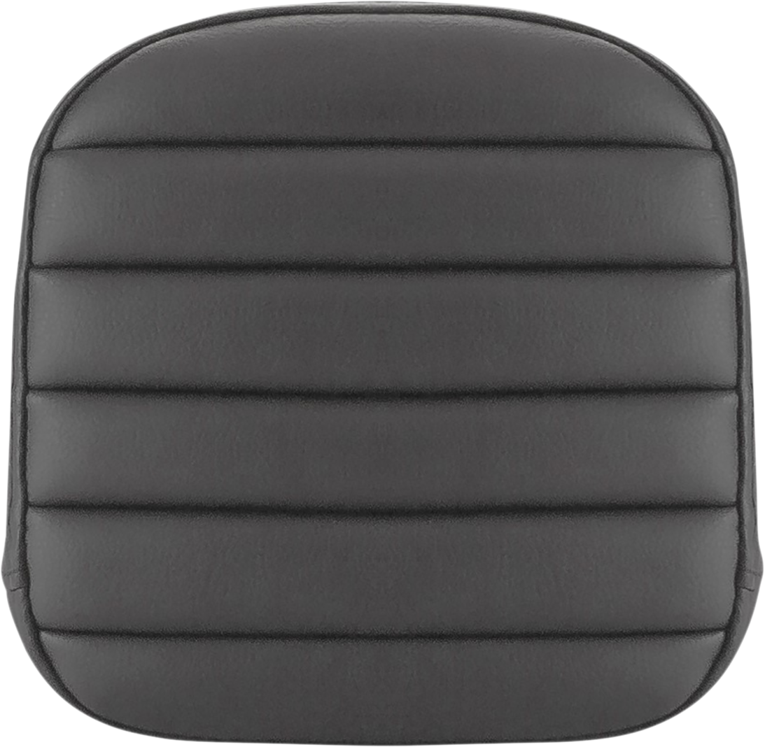 SADDLEMEN Sissy Bar Pad - Tuck-n-Roll - Black - FL/FX '97-'23 040746 — image 1