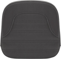 SADDLEMEN Sissy Bar Pad - Roll & Pleat - Black - FL/FX '97-'23 040761 — image 1