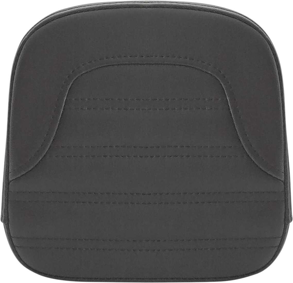 SADDLEMEN Sissy Bar Pad - Roll & Pleat - Black - FL/FX '97-'23 040761 — image 1