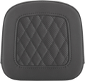 SADDLEMEN Sissy Bar Pad - Lattice Stitched - Black - FL/FX '97-'23 0407SM — image 1