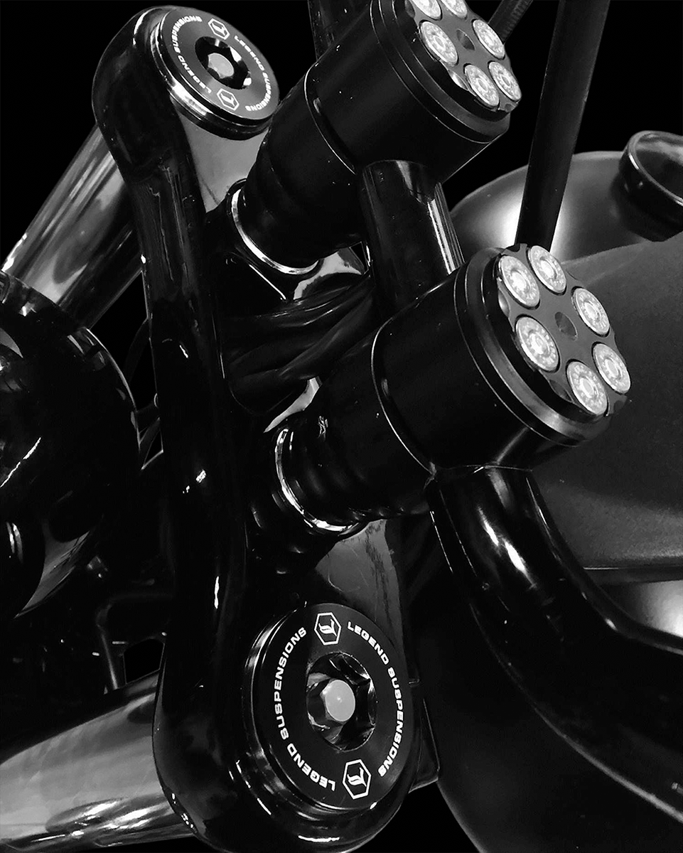 LEGEND SUSPENSION Standard AXEO Front Suspension System - 49 mm - '06-'17 FXD/FXDL/FXDB/FXDC 0414-0512 — image 2