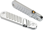 JOKER MACHINE Streamliner Turn Signals - Finned - Chrome 05-210-3 — image 1