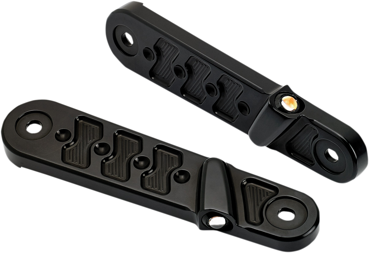 JOKER MACHINE Streamliner Turn Signals - Techno - Black 05-212-1 — image 1