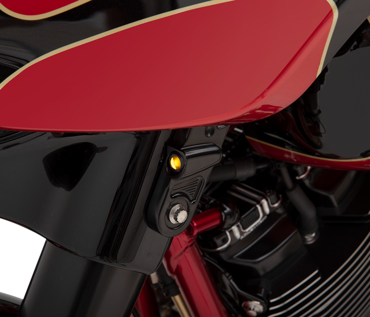 JOKER MACHINE Streamliner Turn Signals - Techno - Black 05-212-1 — image 2