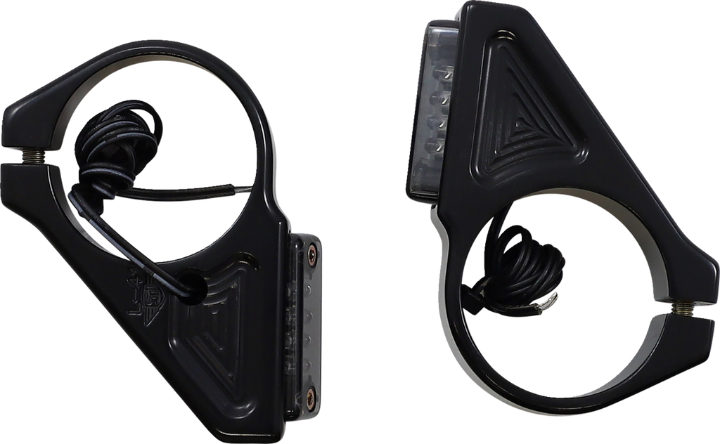JOKER MACHINE Turn Signal - 41 mm - Amber - Black 05-304-1 — image 1