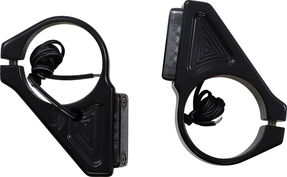 JOKER MACHINE Turn Signal - 41 mm - Amber - Black 05-304-1 — image 1