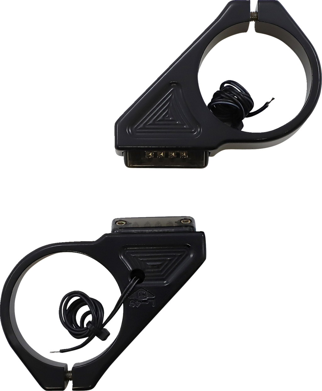 JOKER MACHINE Turn Signal - 49 mm - Amber - Black 05-305-1 — image 1
