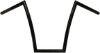 TODD'S CYCLE 1" Strip Handlebar - 14" - Black 0601-2548 — image 1