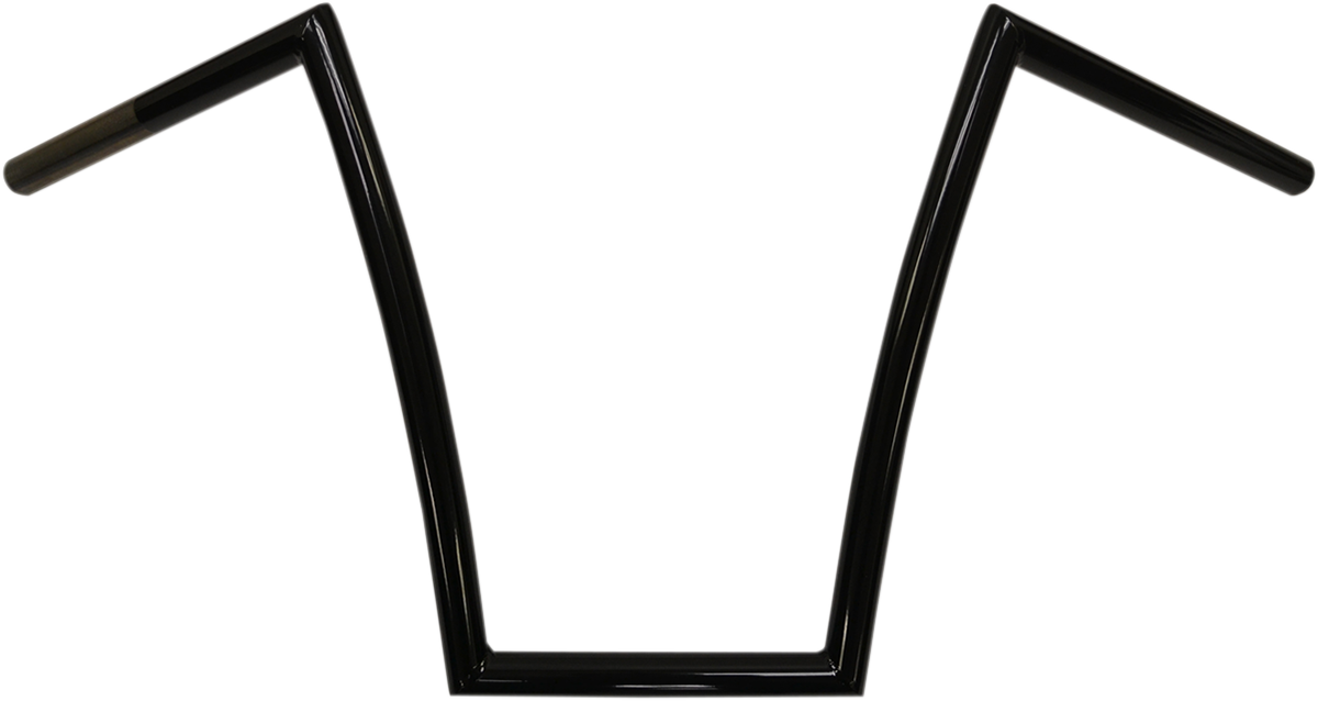 TODD'S CYCLE 1" Strip Handlebar - 14" - Black 0601-2548 — image 1