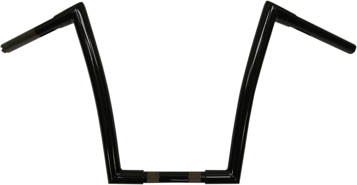 TODD'S CYCLE 1-1/4" Strip Handlebar - 14" Rise - Black 0601-2551 — image 1