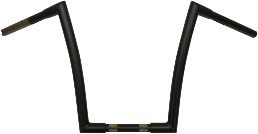 TODD'S CYCLE 1-1/4" Strip Handlebar - 14" Rise - Flat Black 0601-2552 — image 1
