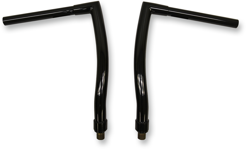 TODD'S CYCLE 1-1/4" Strip Handlebar - FXS - 14" Rise - OEM Top Tree - Black 0601-2554 — image 1