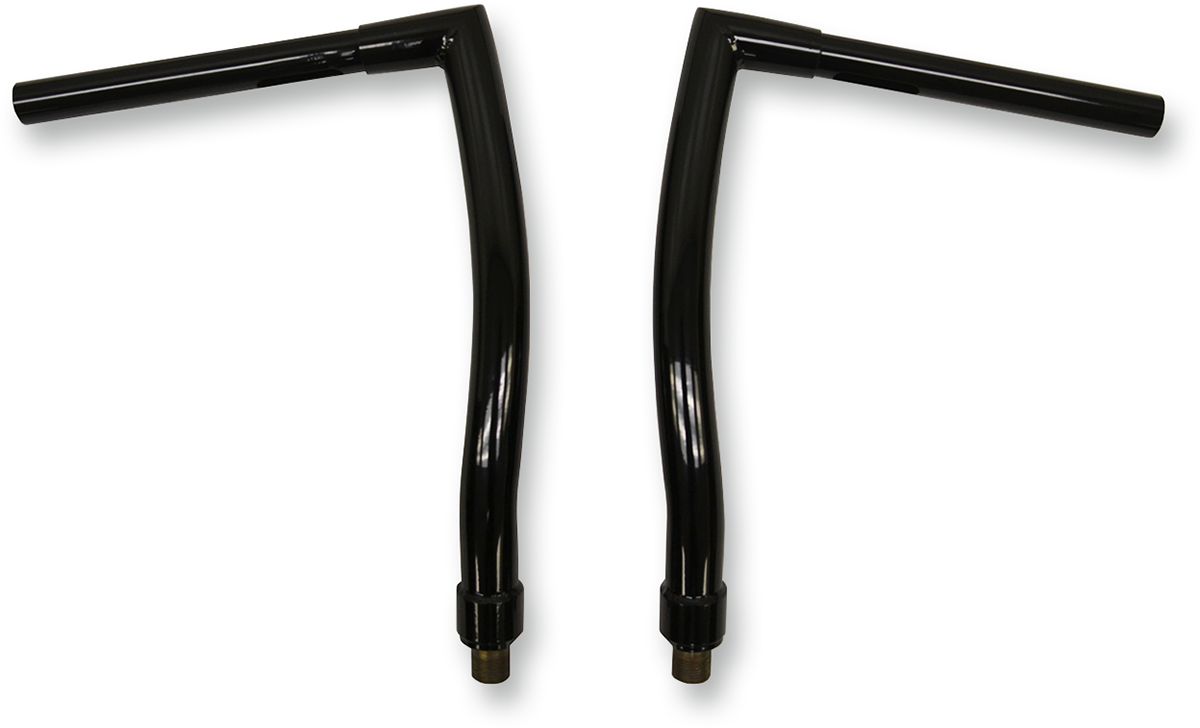 TODD'S CYCLE 1-1/4" Strip Handlebar - FXS - 14" Rise - OEM Top Tree - Black 0601-2554 — image 1