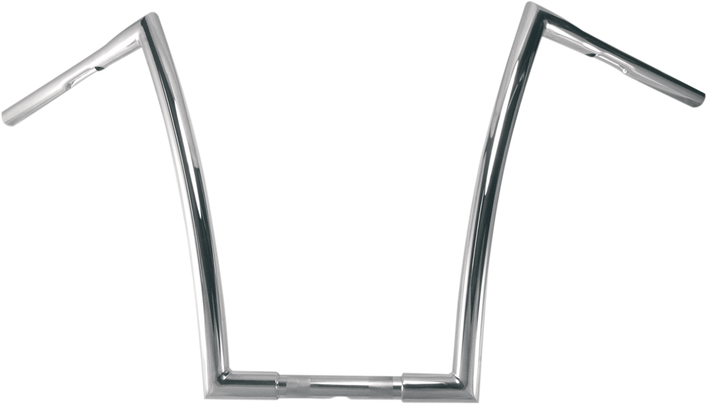 TODD'S CYCLE 1-1/4" Strip Handlebar - 17" Rise - Chrome 0601-2707 — image 1
