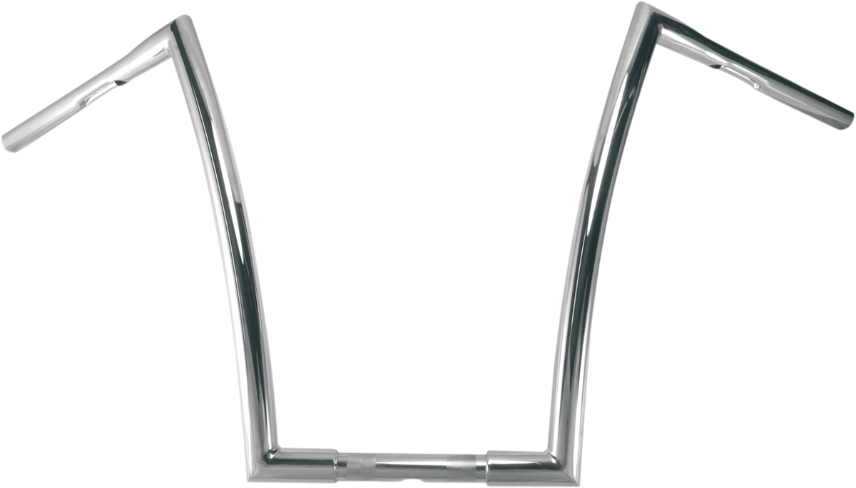 TODD'S CYCLE 1-1/4" Strip Handlebar - 17" Rise - Chrome 0601-2707 — image 1
