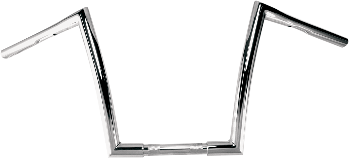 TODD'S CYCLE 1-1/4" Strip Handlebar - 12" Rise - Chrome 0601-2711 — image 1