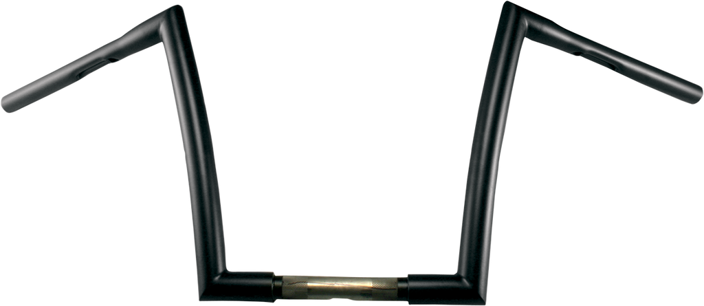 TODD'S CYCLE 1-1/4" Strip Handlebar - 12" Rise - Flat Black 0601-2713 — image 1