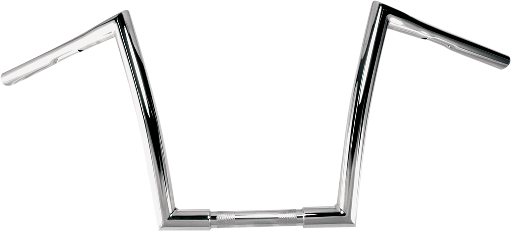 TODD'S CYCLE 1-1/4" Strip Handlebar - 10" Rise - Chrome 0601-2716 — image 1